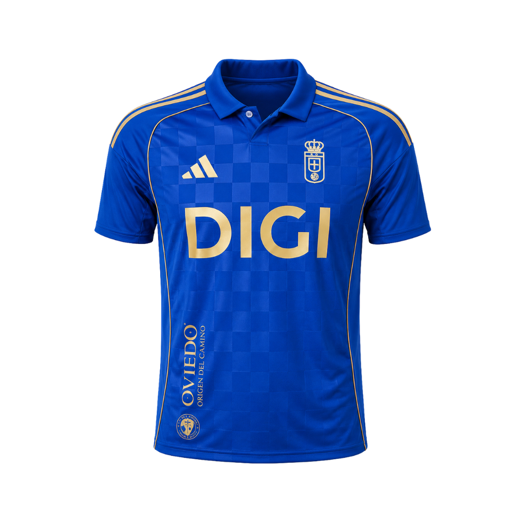 Real Oviedo Camisola Principal - 25/26