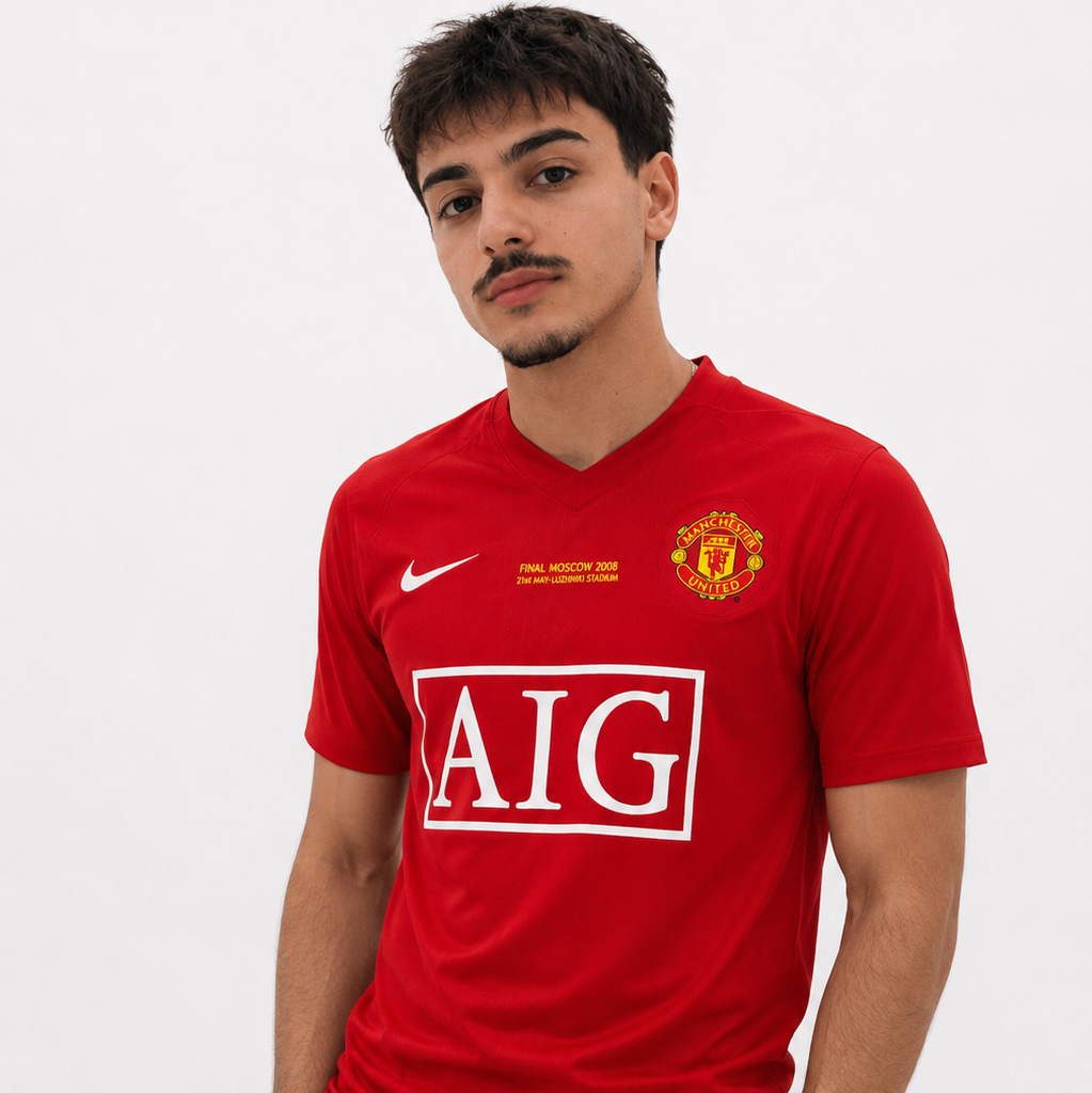 Manchester United Camisola Principal - Final Liga dos Campeões 07/08